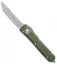 Microtech Ultratech T/E OTF Automatic Knife OD Green CC (3.4" Stonewash)