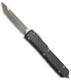 Microtech Ultratech T/E OTF Automatic Knife Black CF (3.4" Bronze Apocalyptic)