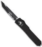 Microtech UTX-70 Knife Tactical Tanto Automatic  (2.4" Black Serr) 149-2T