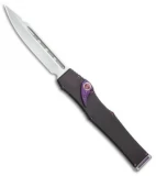 Marfione Custom Microtech Halo V OTF Automatic Knife Purple Haze Ti (Mirror)
