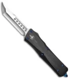 Marfione Custom Troodon Hellhound Tanto Knife Hefted Alloy w/ Blue HW (Mirror)