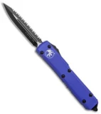 Microtech Ultratech D/E OTF Knife Purple (3.44" Black Full Serr) 122-3PU