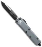 Microtech UTX-85 S/E OTF Automatic Knife Gray (3.125" Black) 231-1GY