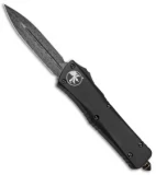 Microtech Combat Troodon D/E OTF Knife Black w/ Copper HW (3.8" Damascus) 142-16
