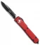 Microtech Ultratech S/E OTF Automatic Knife Red CC (3.4" Black Serr) 121-2RD