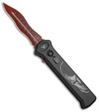 Paragon Para X  "Torch" Dagger OTF Automatic Knife Death Head (3.5" Red)