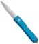 Microtech Ultratech Bayonet OTF Automatic Knife Turquoise CC (3.4" Satin)