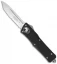 Microtech Combat Troodon Automatic OTF Knife Tanto (3.8" Satin Serr) 144-5