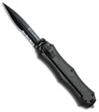 Smith & Wesson OTF Assist Finger Actuator Spear Point Knife (3.5" Black Serr)