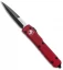 Microtech Ultratech Bayonet OTF Automatic Knife Red (3.4" Black) 120-1RD