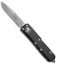 Microtech UTX-85 S/E OTF Automatic Knife Black (3.125" Bead Blast Serr)