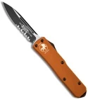 Microtech Orange UTX-85 D/A OTF Automatic Knife (Two-Tone SER) 125-2OR