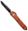 Microtech Ultratech S/E OTF Automatic Knife Orange CC (3.4" Black)