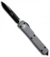 Microtech Ultratech S/E OTF Automatic Knife Gray CC (3.4" Black) 121-1GY