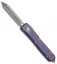 Microtech Ultratech Spartan OTF Automatic Knife CC Purple (3.4" Stonewash)
