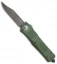 Microtech Combat Troodon Bowie OTF Knife OD Green (3.8" Bronze) 146-13OD