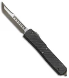 Microtech Ultratech Hellhound Tanto OTF Automatic Knife Carbon Fiber (3.4" SW)