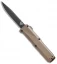 Benchmade 4600DLC-1 Phaeton D/A OTF Automatic Knife FDE (3.45" Black DLC)
