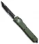 Microtech Ultratech T/E OTF Automatic Knife OD Green CC (3.4" Black Serr)
