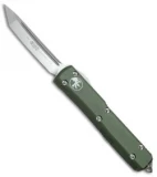 Microtech Ultratech T/E OTF Automatic Knife OD Green CC (3.4" Satin) 123-4OD