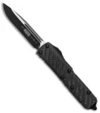 Microtech UTX-85 S/E OTF Automatic Knife Carbon Fiber (3.1" Black) 231-1CFT