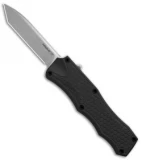 Hogue Knives OTF Tanto Automatic Knife Black (3.375" Stonewash) 34000