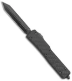 Microtech Signature Series UTX-70 Spartan OTF Auto Knife CF (2.4" Black DLC)