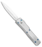 Microtech Marfione Custom D/E UTX-70 OTF Knife SS Blue Ti (2.4" Mirror) 347-MCK