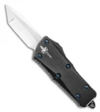 Marfione Custom Mini Troodon T/E OTF Knife Aluminum/Blue Titanium (1.9" Mirror)