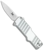 HK Micro Incursion OTF Automatic Knife Brushed Aluminum (1.9" Stonewash)