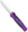 Piranha Rated-X D/A Dagger OTF Automatic Knife Plum (3.5" Satin)