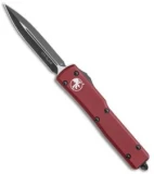 Microtech UTX-70 D/E OTF Automatic Knife Merlot Red (2.4" Black)