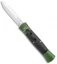 AKC 007 Concord NATO Military Green/Black Dagger OTF Auto Knife (2.8" Satin)