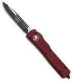 Microtech UTX-70 S/E OTF Automatic Knife Merlot (2.4" Two-Tone) 148-1MR