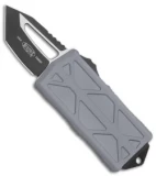 Microtech Exocet Tanto T/E CA Legal OTF Automatic Gray (1.9" Two Tone) 158-1 GY