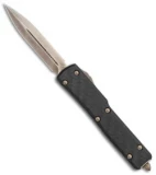 Microtech Signature Series UTX-70 T/E OTF Automatic Knife (2.4" Bronzed Dam.)