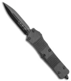 Microtech Signature Series Troodon D/E OTF Automatic CF (3" Black DLC)