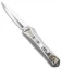 Heretic Knives Manticore-X D/A OTF Knife Custom Mammoth Ivory (3.75" Mirror) #2