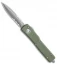 Microtech UTX-70 D/A OTF D/E Automatic Knife OD Green (Apocalyptic Serr)
