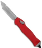 Heretic Knives Hydra OTF Automatic Knife Red (3.625" Battleworn)