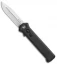 Paragon PARA-XD Drop Point OTF Automatic Knife Black (3.625" Plain Satin)