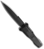 Gerber Downright D/A OTF Automatic Knife Black Aluminum (4" Black)