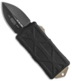 Microtech Exocet Dagger CA Legal OTF Automatic Knife (1.9" Black DLC)