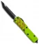 Microtech Zombie Tech UTX-85 T/E OTF Automatic Knife (3.125" Black) 233-1 Z