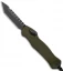 Heretic Knives Hydra OTF Automatic Knife Green Tanto (3.625" DLC)