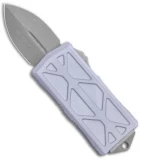 Microtech Exocet Dagger CA Legal OTF Automatic Gray(1.9" Apocalyptic) 157-10APGY
