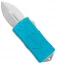 Microtech Exocet Dagger CA Legal OTF Automatic Knife Teal (1.9" Stonewash)
