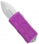 Microtech Exocet Dagger CA Legal OTF Automatic Knife Violet (1.9" Stonewash)