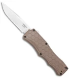 Hogue Knives Exploit OTF Automatic Knife Clip Point FDE (3.5" Tumbled) 34053