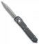 Microtech Ultratech OTF D/E Automatic Knife CC /Blue Ti (3.4" Damascus) 122-16TI